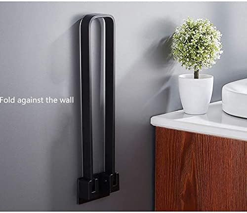 Sturdy Multifunctional Bathroom Towel Rack Wall-Mounted Easily Stash Towels More