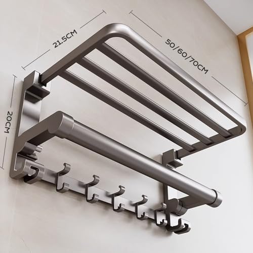 Towel Holder Unique Design Towel Rack Bathroom Organizer