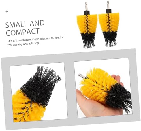 PLAFOPE 2-Piece Drill brush set for tough cleaning jobs