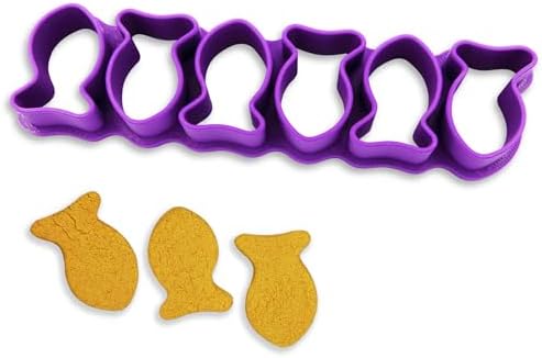 CO3DPRINT 1 Mini Goldfish Cookie Cutter Set 6 Fishes