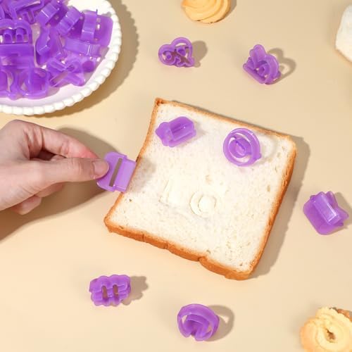 Fondant Letter Cutters Set for Baking and Decorating