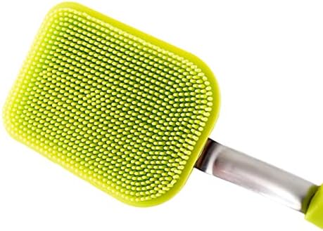 Safe and Durable Silicone Pot Brush for Kitchen Cleaning
