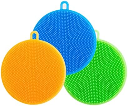 Silicone Scrubber Brush for Kitchen and Bathroom Cleaning 1