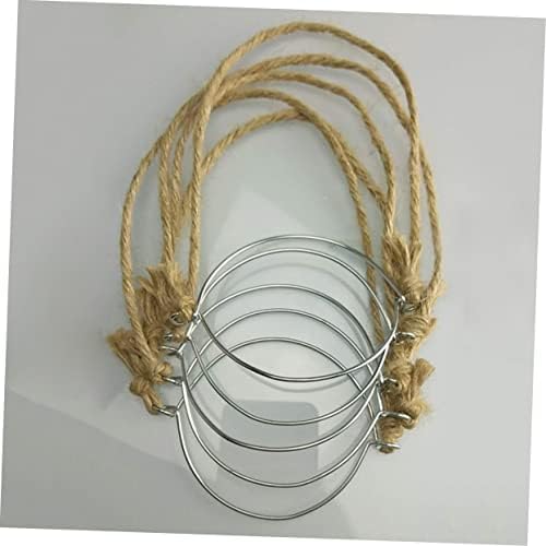 Flexible Mason Jar Rope Handles 6 Pack Stainless Steel