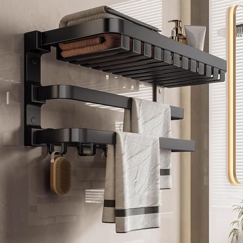 Towel Shelf Aluminum Bath Organizer