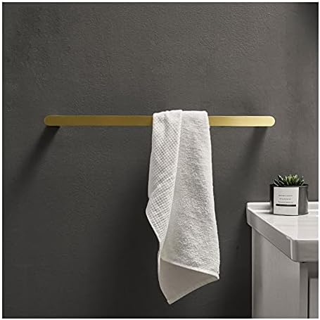 DCIustfHEs 62cm Brushed Gold Brass Towel Rail for Bathroom