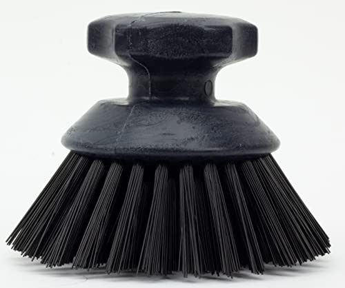 SPARTA Cleaning Brush Round 5x5x4 Inches Black