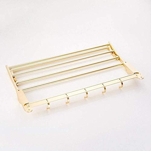 Foldable Towel Rack Space-Saving Towel Holder for Bath Kitchen