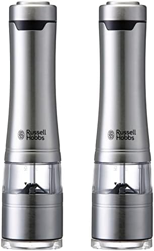 Electric Salt Pepper Mill Set by Russell Hobbs