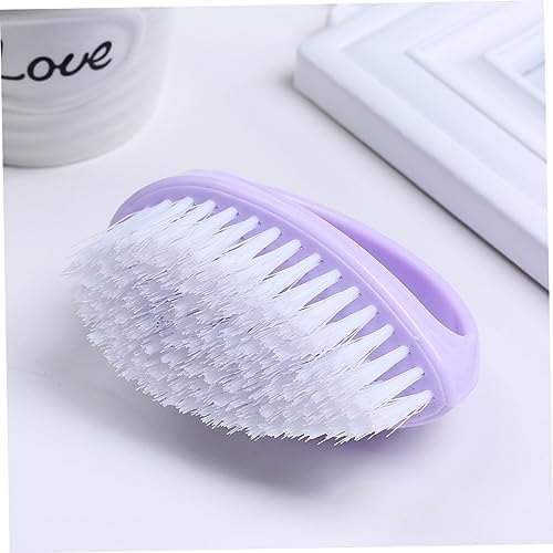 Didiseaon 4pcs Bristle Laundry Scrubbing Brushes Set Anti-Slip Cleaning Tools