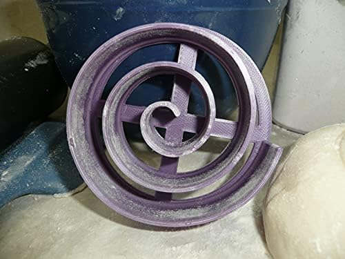 Concha Cookie Cutter - Mini Size Swirl Design USA Made