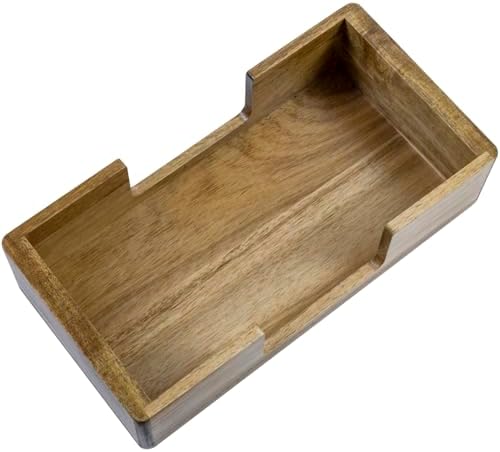 Premium Acacia Wood Hand Towel Holder