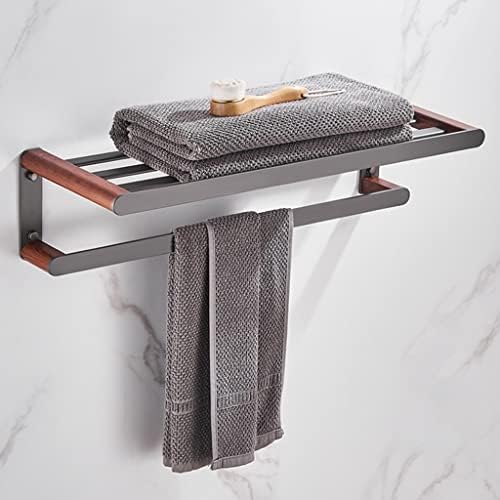 GANG - Sturdy Metal Bath Towel Holder Wall-Mounted Bath Organizer