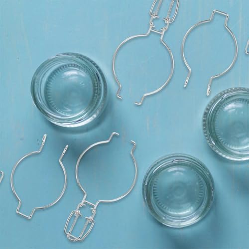 Veemoon 5pcs Glass Jar Sealing Clips Set