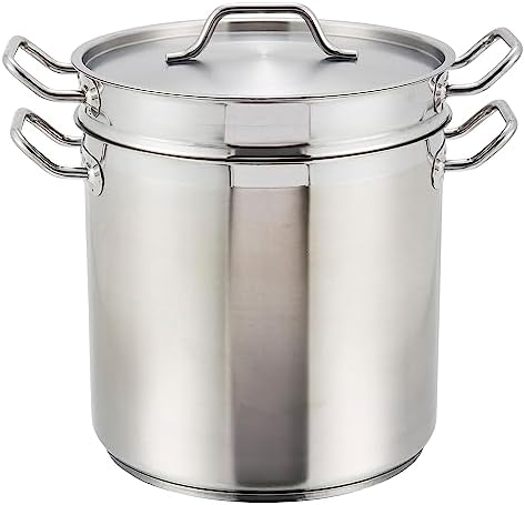 Winware SSDB-16S Stainless Steel Steamer Cooker