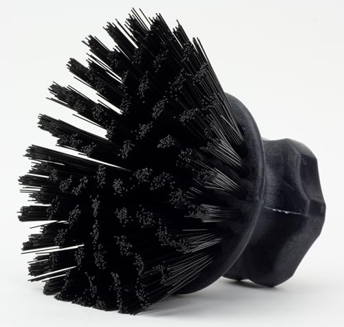 SPARTA Cleaning Brush Round 5x5x4 Inches Black
