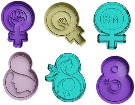 International Womens Day Cookie Cutter Set