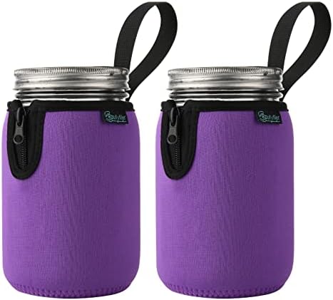 Sun Protection Neoprene Sleeve for Mason Jars