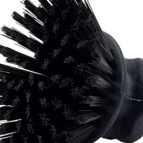 SPARTA Cleaning Brush Round 5x5x4 Inches Black