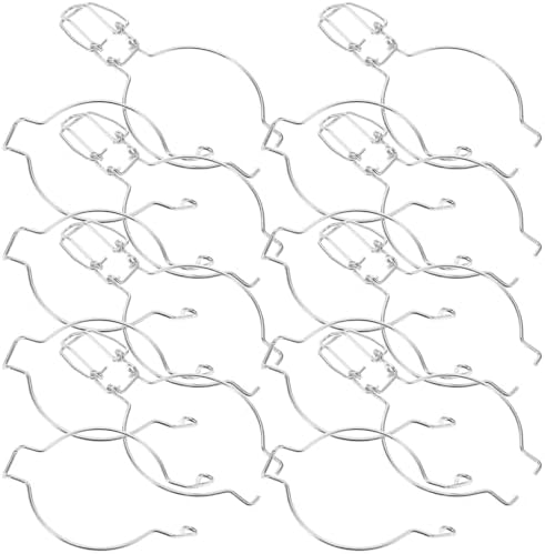 10 Pack Space Age Wire Clamps for Mason Jars