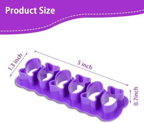TUICARE Plastic Mini Goldfish Cookie Cutter Set