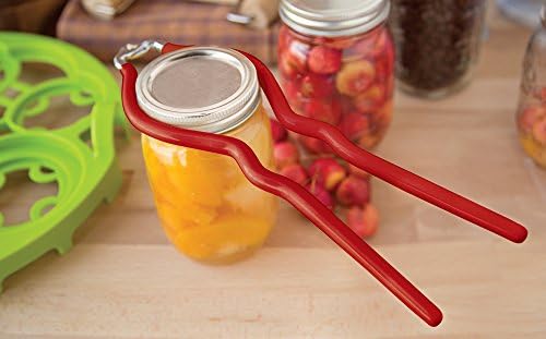 Farm to Table Canning Jar Wrench 105 Red PVC Coated