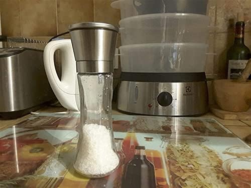 Stylish 2-Piece Salt Pepper Grinder Set
