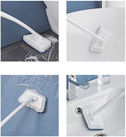 Multi-Purpose Long Handle Scrub Brush for Ceramic Tiles