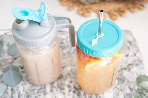 Handy 32 oz Mason Jars Set - Multi-Purpose