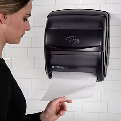 San Jamar T850TBK Plastic Towel Dispenser Black Pearl