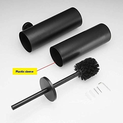 Sturdy Space-Optimizing 304 Stainless Steel Toilet Brush Holder