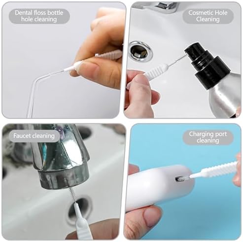 Huakaile 100 Pieces Mini Cleaning Brush for Gaps and Holes 1