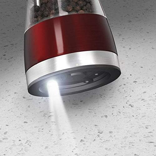 Battery Operated Salt and Pepper Grinder Set 2 pcs