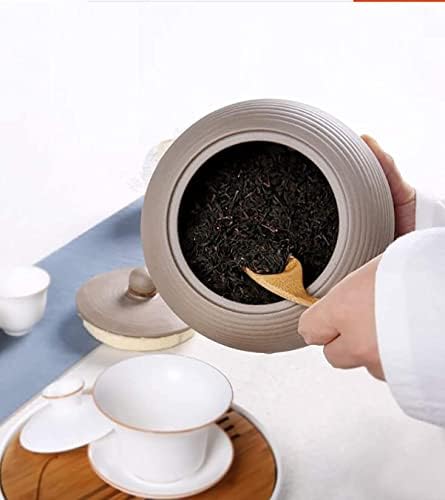 Stylish Airtight Ceramic Tea Can Jar for Home Use