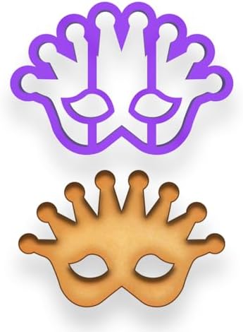 Mardi Gras Crown Cookie Cutter