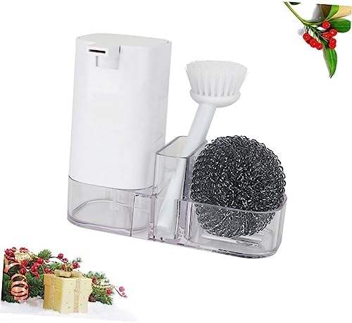 GARVALON Set Steel Wire Ball Brush Sink Cleaning Kit
