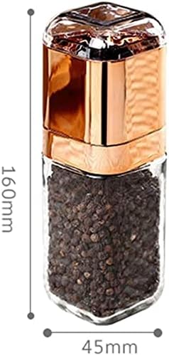 GravityManual Pepper and Salt Grinder Set Modern Design Premium Components