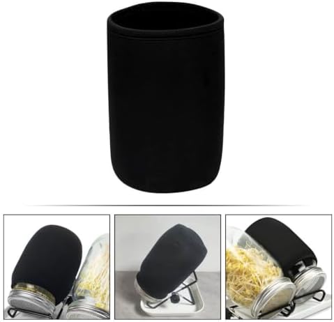 6pcs Mason Jar Blackout Sleeves for Sprouting