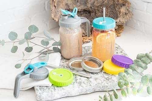 Handy 32 oz Mason Jars Set - Multi-Purpose