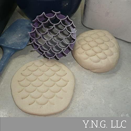 Super Cute Mini Mermaid Scales Concha Cookie Cutter Made in USA