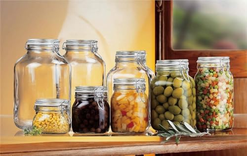 Bormioli Rocco Fido Glass Square Jar 3 Liter