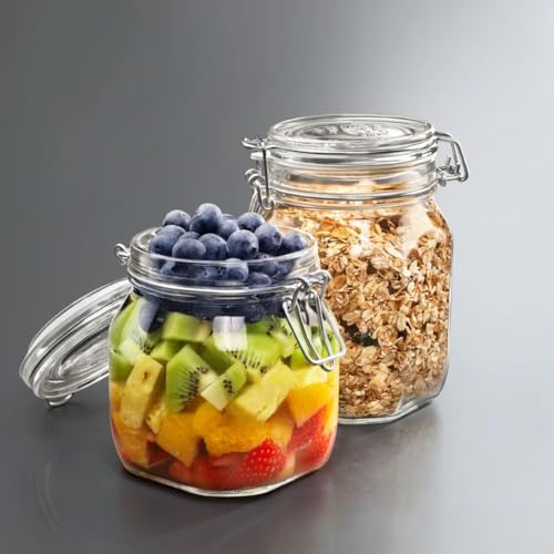 Bormioli Rocco 149280M04321991 Glass Canning Jar