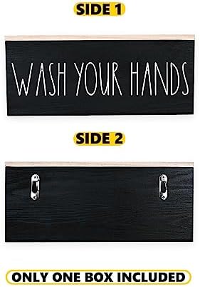 CHONIC - Rustic Farmhouse Paper Towel Dispenser with Lid - Multifold Design - Premium Wood Construction