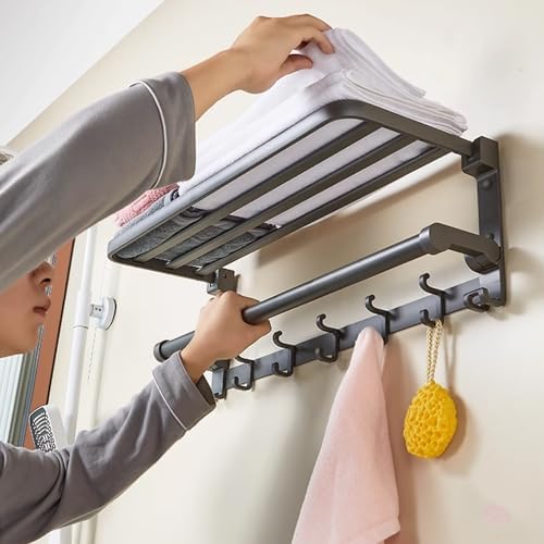 Towel Holder Unique Design Towel Rack Bathroom Organizer