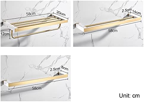 Elegantly Designed Stone Towel Rail