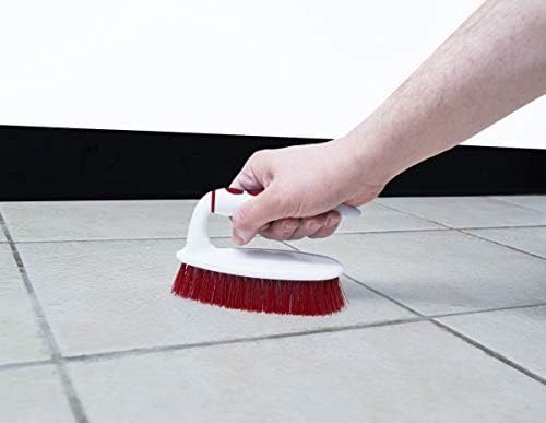 Superio Cleaning Precision All-Purpose scrub brush with ergonomic handle