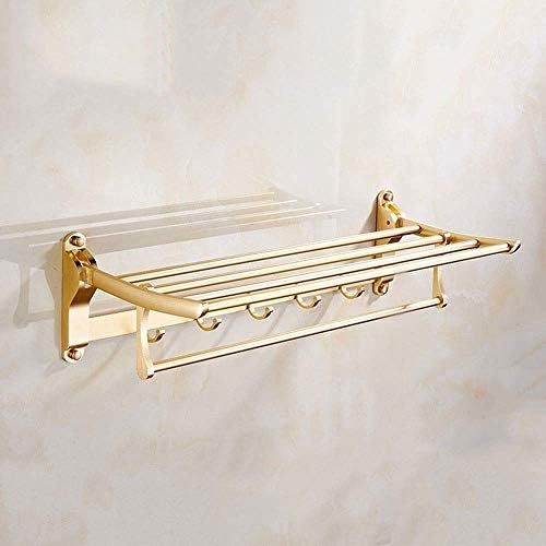 Foldable Towel Rack Space-Saving Towel Holder for Bath Kitchen