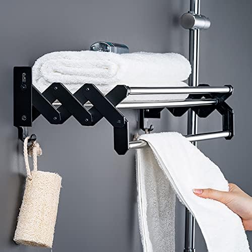 Stylish and Space-Saving Towel Rack