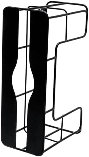 MyGift Wall-Mounted Black Metal Commercial Paper Towel Dispenser