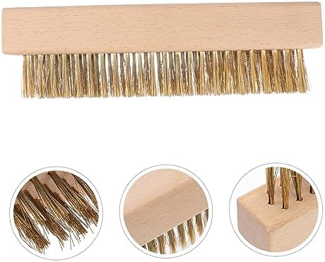 Copper Wire Brush for Grill and Cast Iron Skillet Cleaning 1